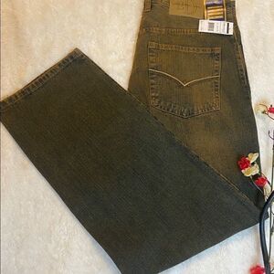 Eddie Domani Denim jeans Gold label Brown tint